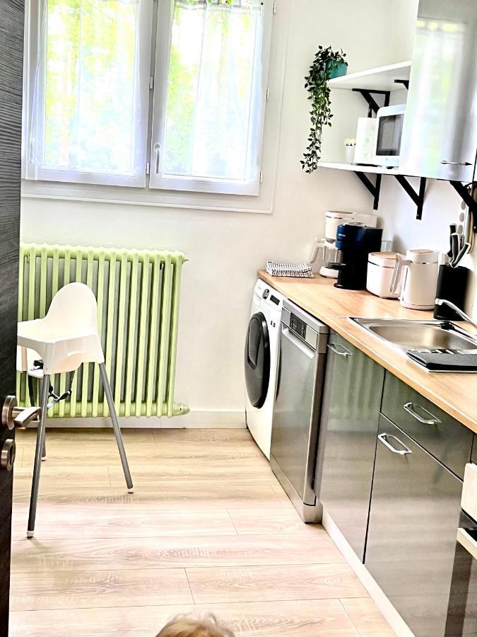 Logement Entier Proche Disneyland Montry Bagian luar foto