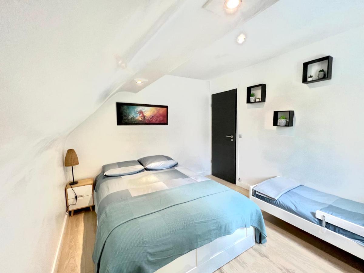 Logement Entier Proche Disneyland Montry Bagian luar foto