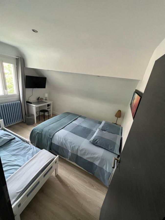 Logement Entier Proche Disneyland Montry Bagian luar foto